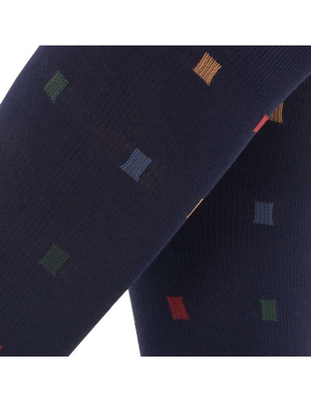 SOCKS FY BAMBOO SQUARE BL L