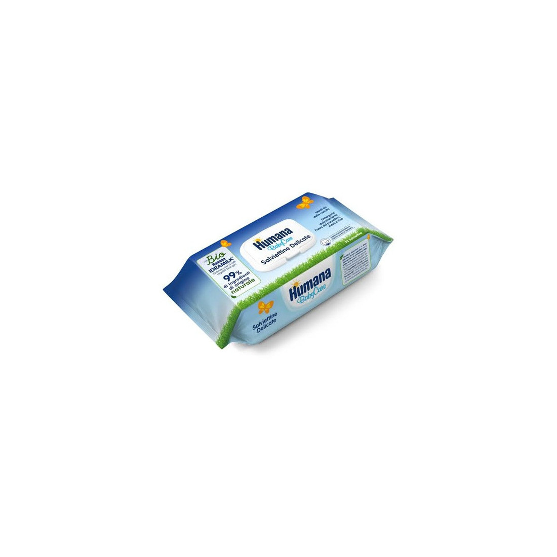 SALVIETTE HUMANA BABY 72PZ
