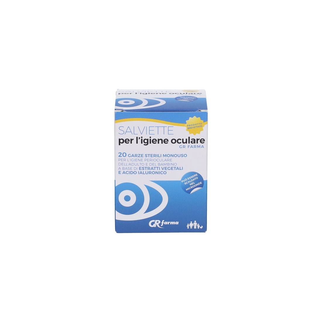 SALVIETTE IGIENE OCULARE 20PZ