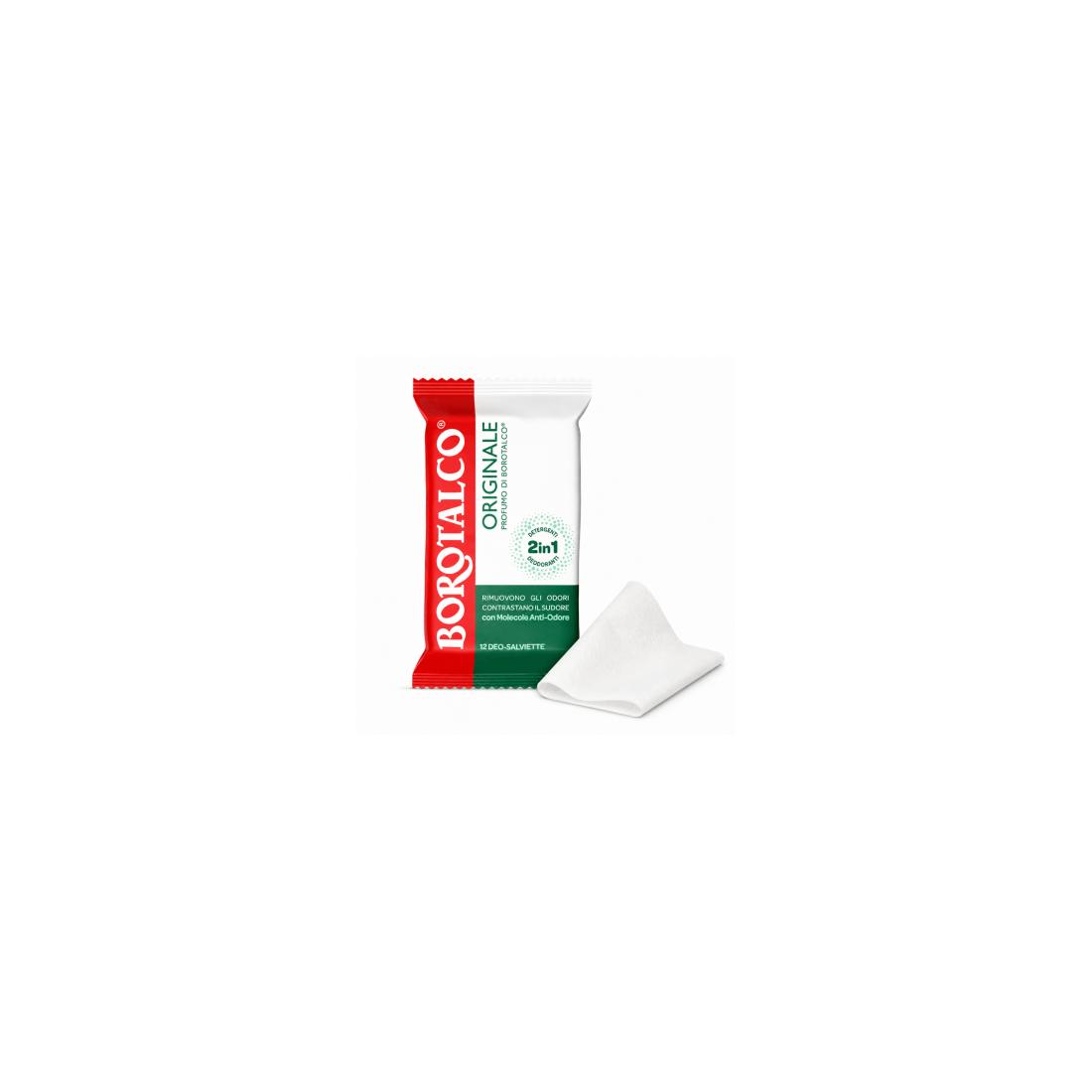 BOROTALCO SALVIETTE DEO ORIGINALE 10PZ