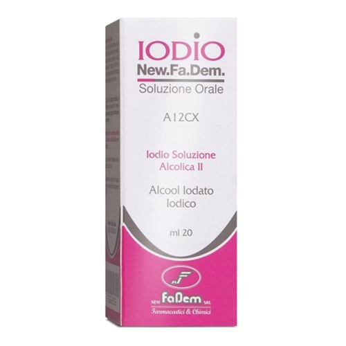 IODIO SOL ALCO II 20ML 2%/2.5%