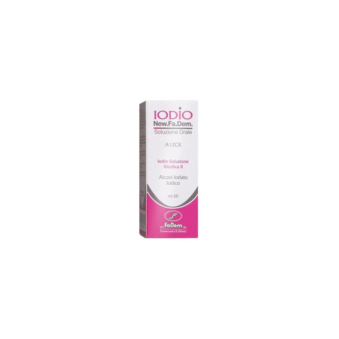 IODIO SOL ALCO II 20ML 2%/2.5%