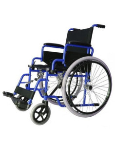 CARROZZINA PIEGHEVOLE RUOTE GRANDI E SEDUTA LARGA 45CM