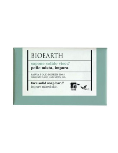 SAPONE SOLIDO VISO SALVIA OLIO