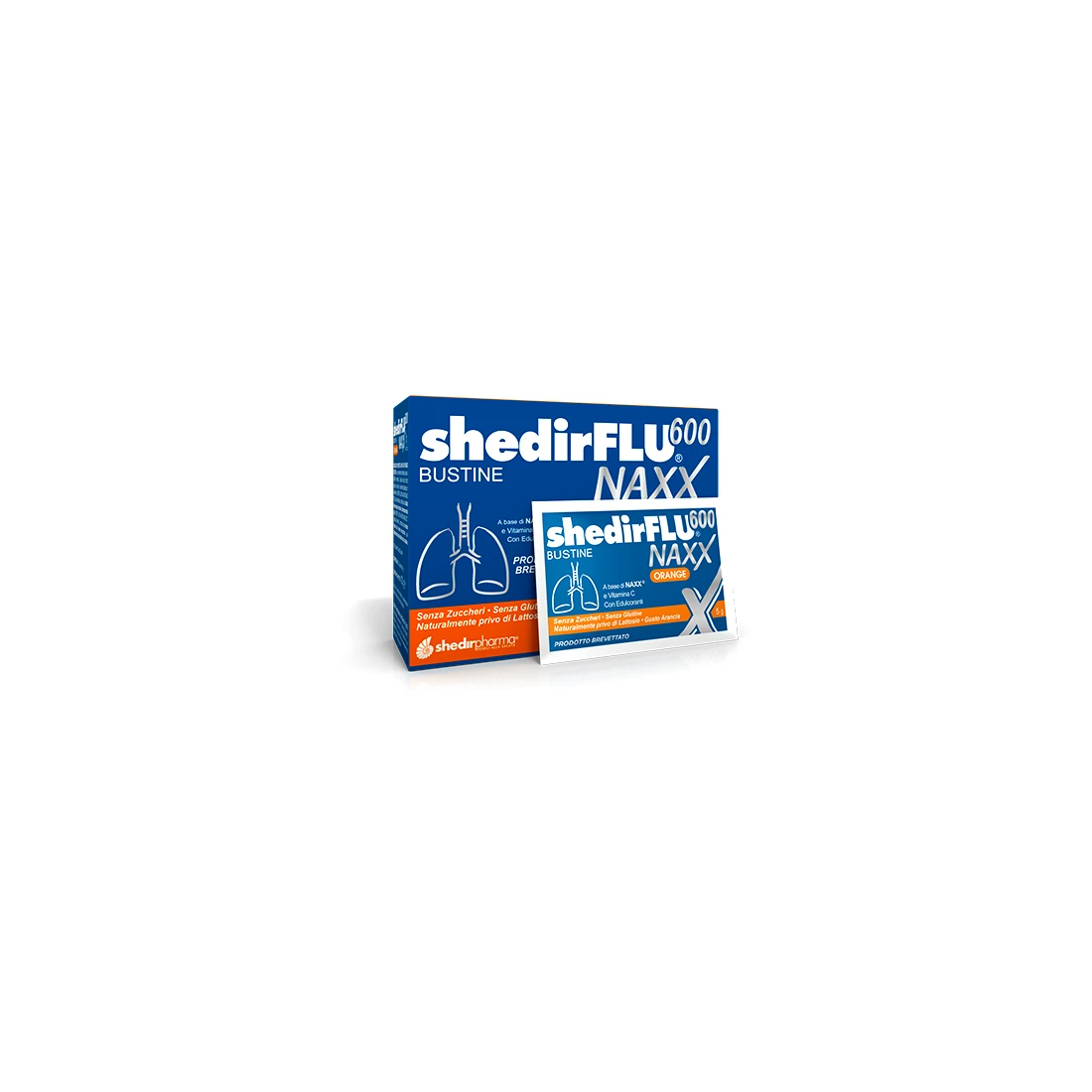 SHEDIRFLU 600 NAXX ARA 20BUST
