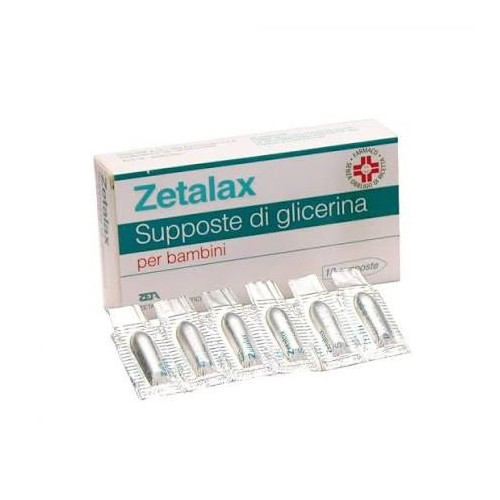 ZETALAX BB 18SUPP 1375MG
