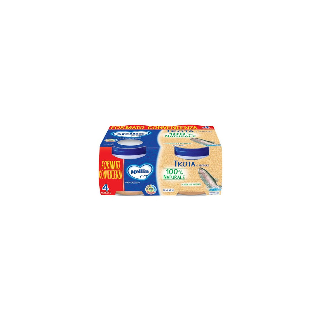 MELLIN OMOG TROTA 4X80G