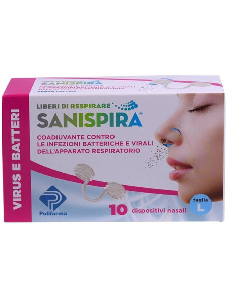 SANISPIRA VIRUS & BATTERI L 10