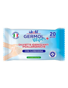 GERMOLWIPES SALV IG MANI 20PZ