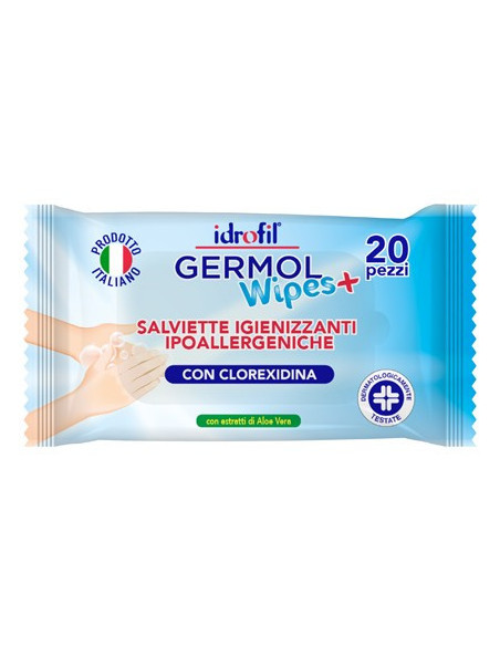GERMOLWIPES SALV IG MANI 20PZ