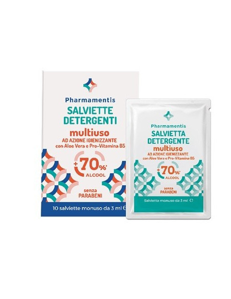PHARMAMENTIS SALV 70%ALC 10PZ