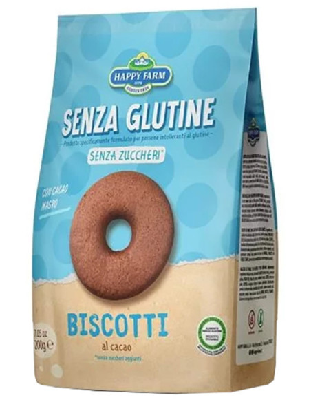HAPPY FARM BISC CACAO S/ZU200G