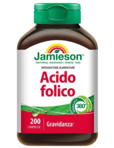 JAMIESON ACIDO FOLICO 200CPR