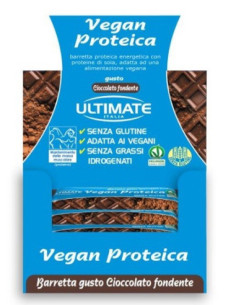 ULTIMATE BARRETTE VEGAN PROTEICA CIOCCOLATO 24PZ