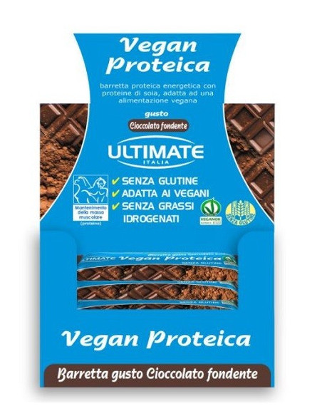 ULTIMATE BARRETTE VEGAN PROTEICA CIOCCOLATO 24PZ