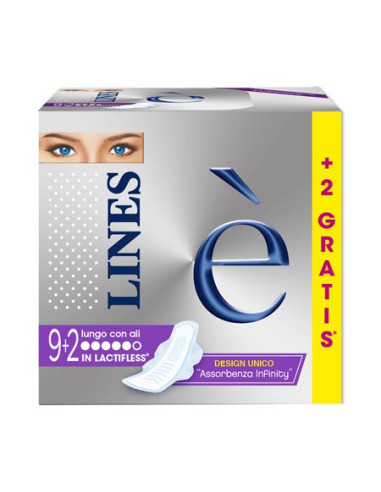 LINES E' LUNGO ASSORBENTI 9+2P