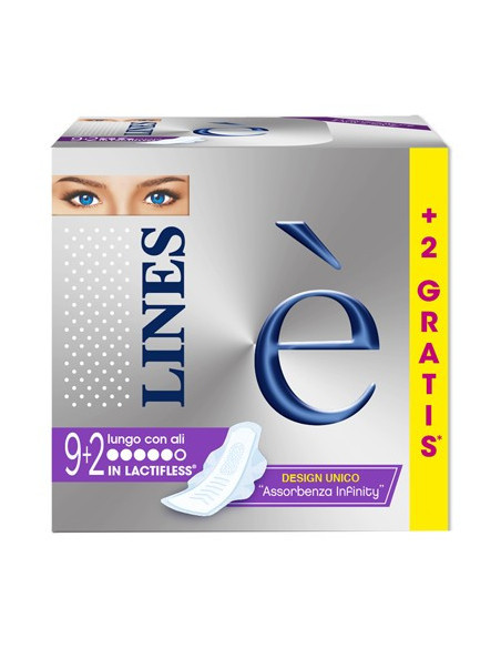 LINES E' LUNGO ASSORBENTI 9+2P