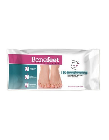 BENEFEET SALVIETTE ODOR CONTR