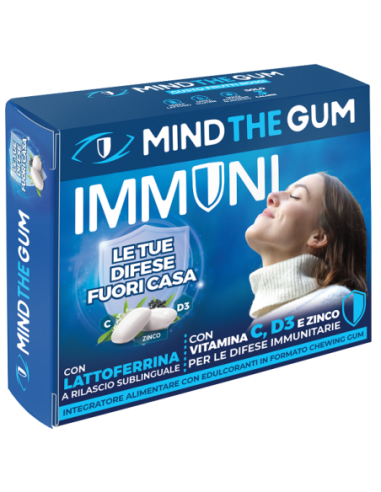MIND THE GUM IMMUNI C/LATT 18G