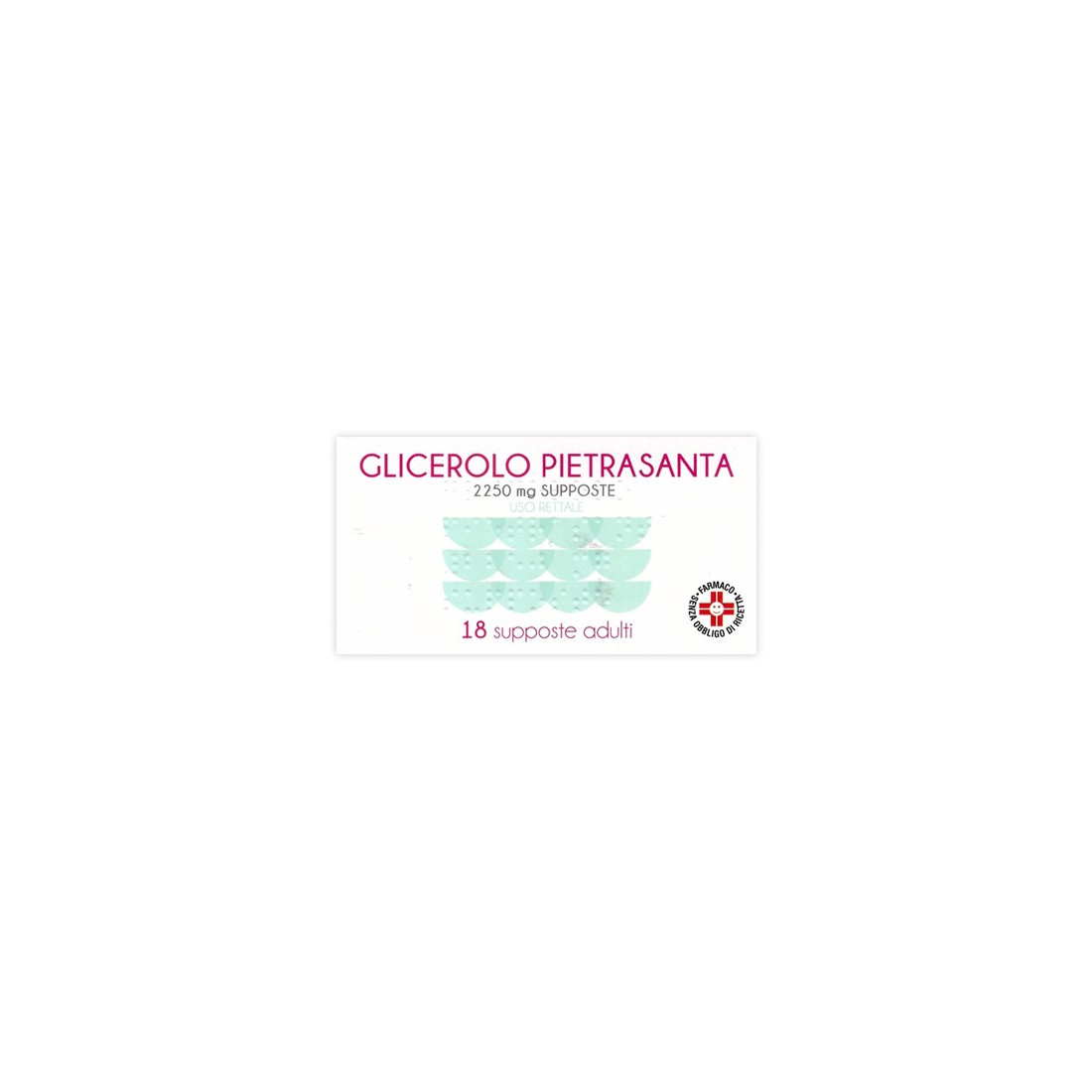 GLICEROLO AD 18SUPP 2250MG