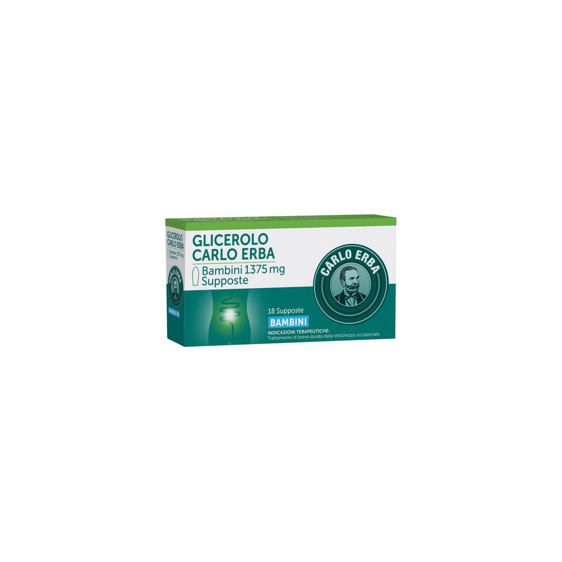GLICEROLO BB 18SUPP 1375MG