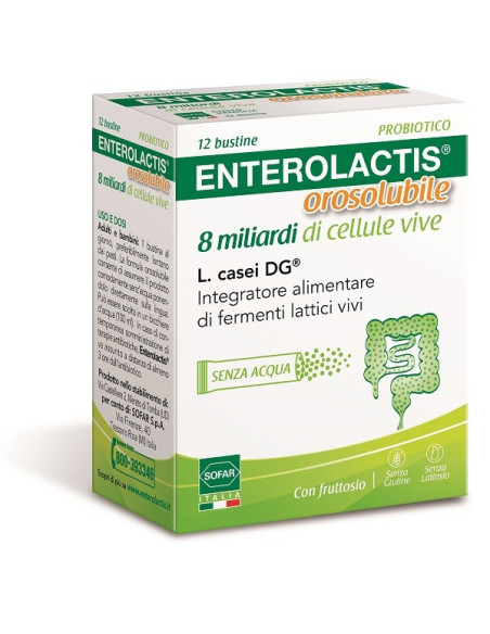 ENTEROLACTIS 8MLD 12BUST OROSO