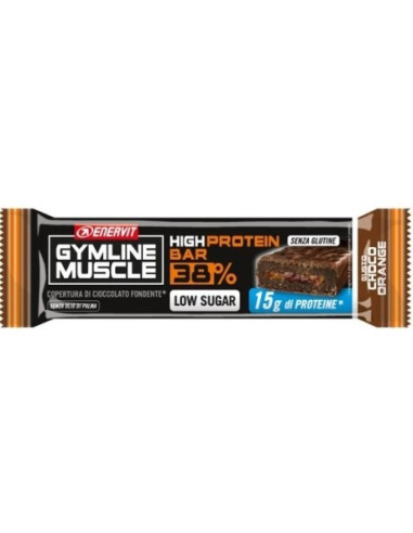 ENERVIT GYMLINE PROTEIN BARRETTA 38% CIOCO ORANGE 40G