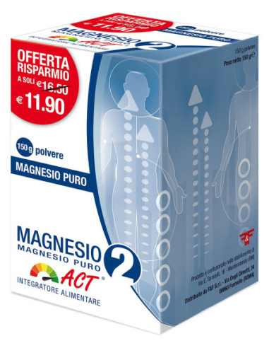 MAGNESIO 2 ACT PURO POLV 150G