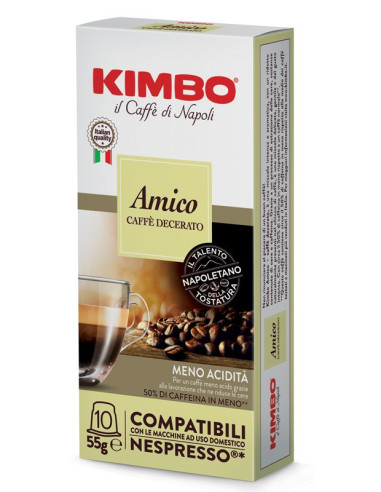 KIMBO AMICO CAFFE' DECER 10CPS
