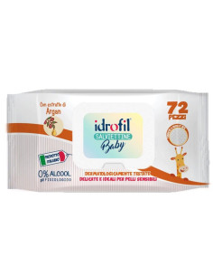SALVIETTINE BABY ARGAN 72PZ