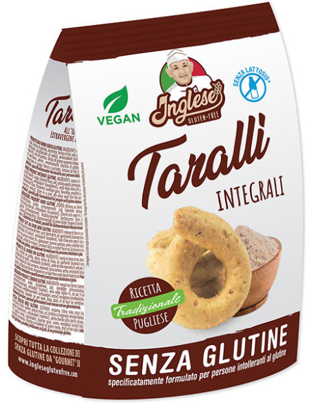 INGLESE TARALLI INTEGRALI 180G