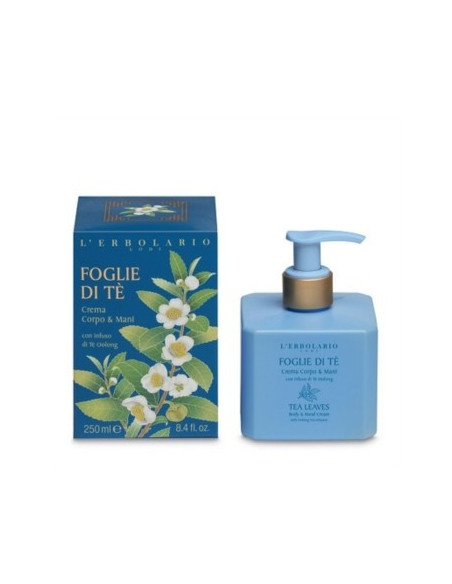 FOGLIE DI TE' CREMA CORPO MANI