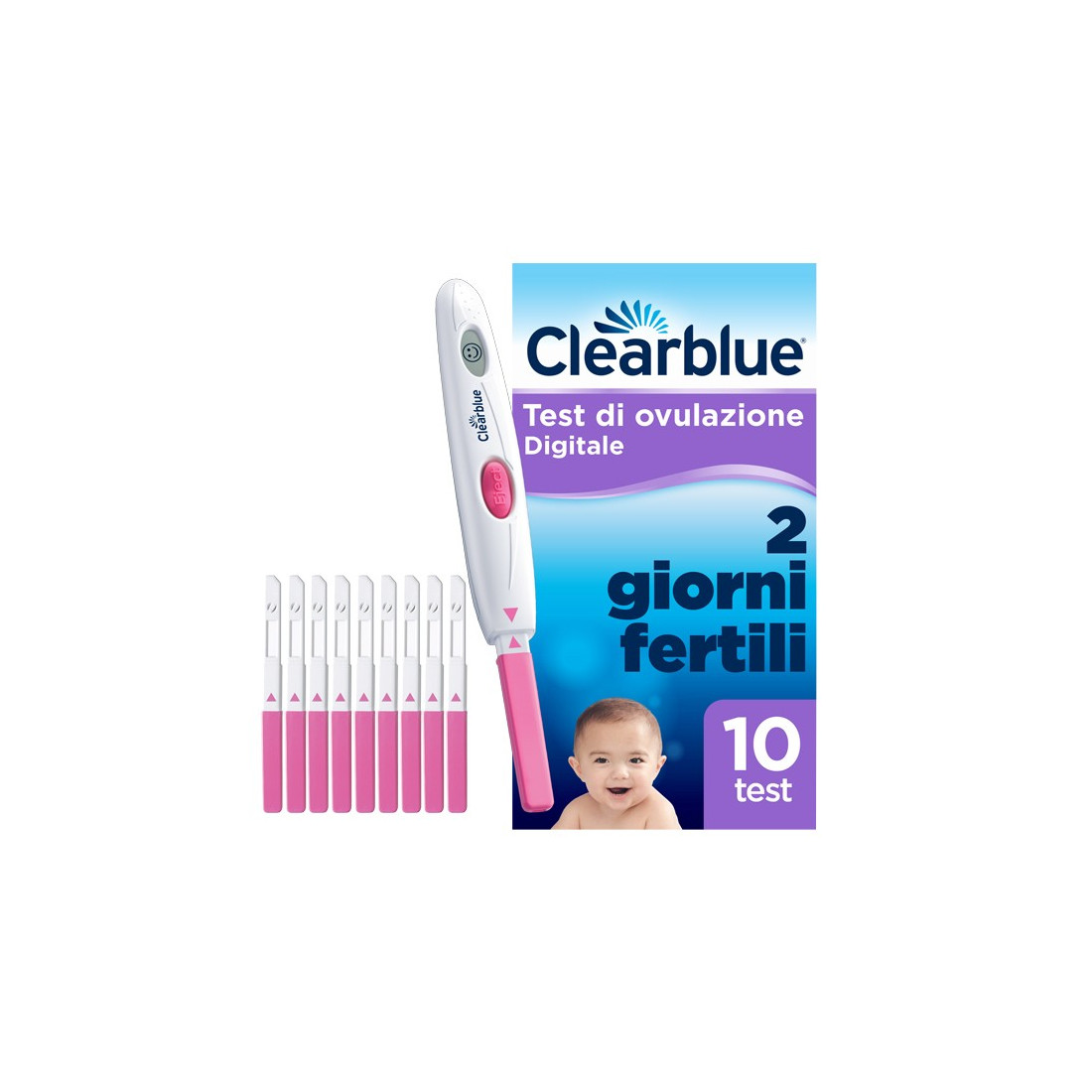 CLEARBLUE DIG 10STIK