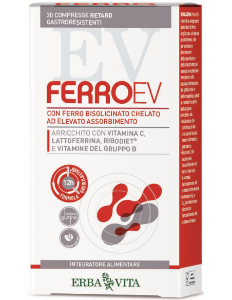 FERRO EV RETARD 30CPR GASTRORE