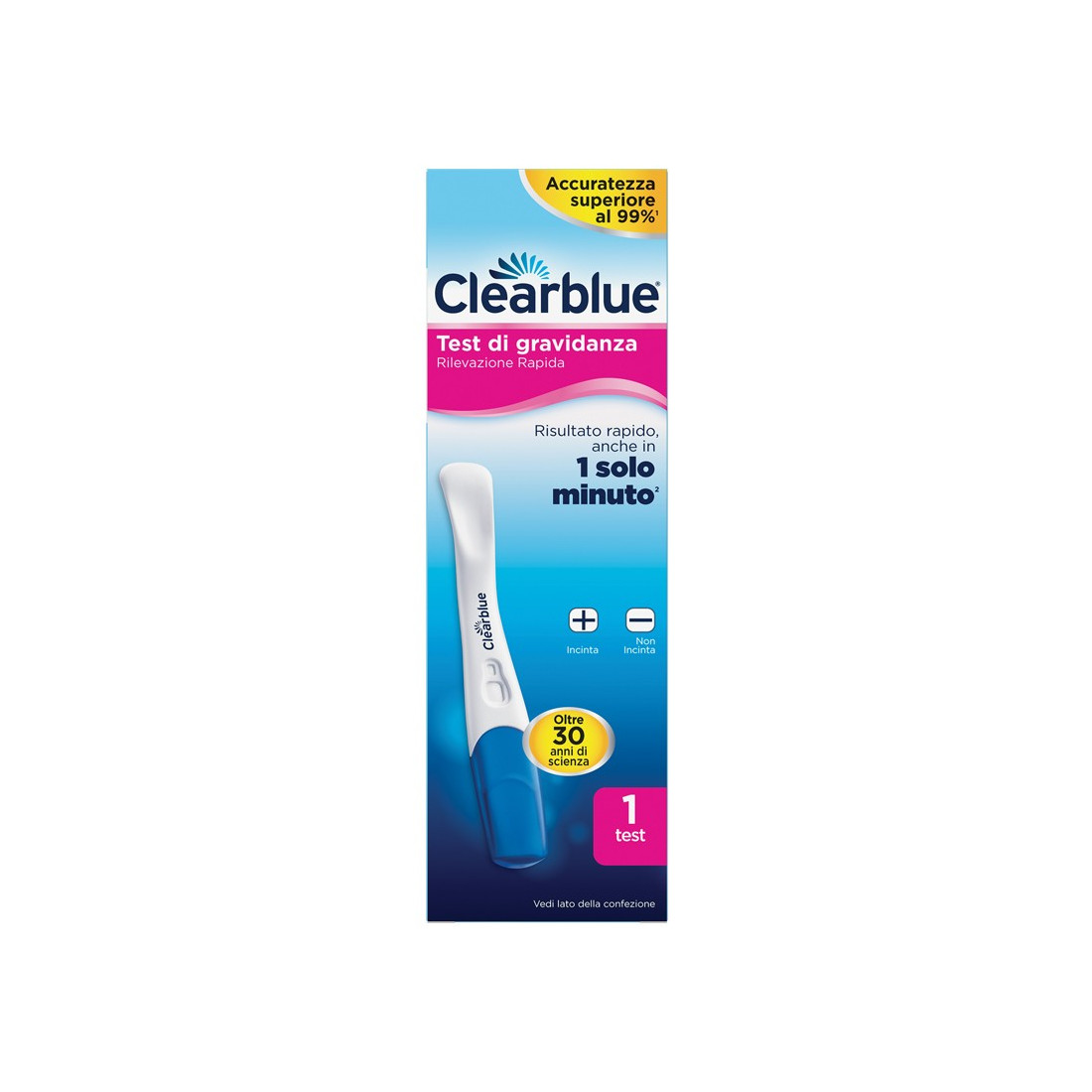 CLEARBLUE PREGN VIS STIC CB6 1