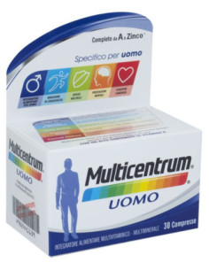 MULTICENTRUM UOMO 30CPR