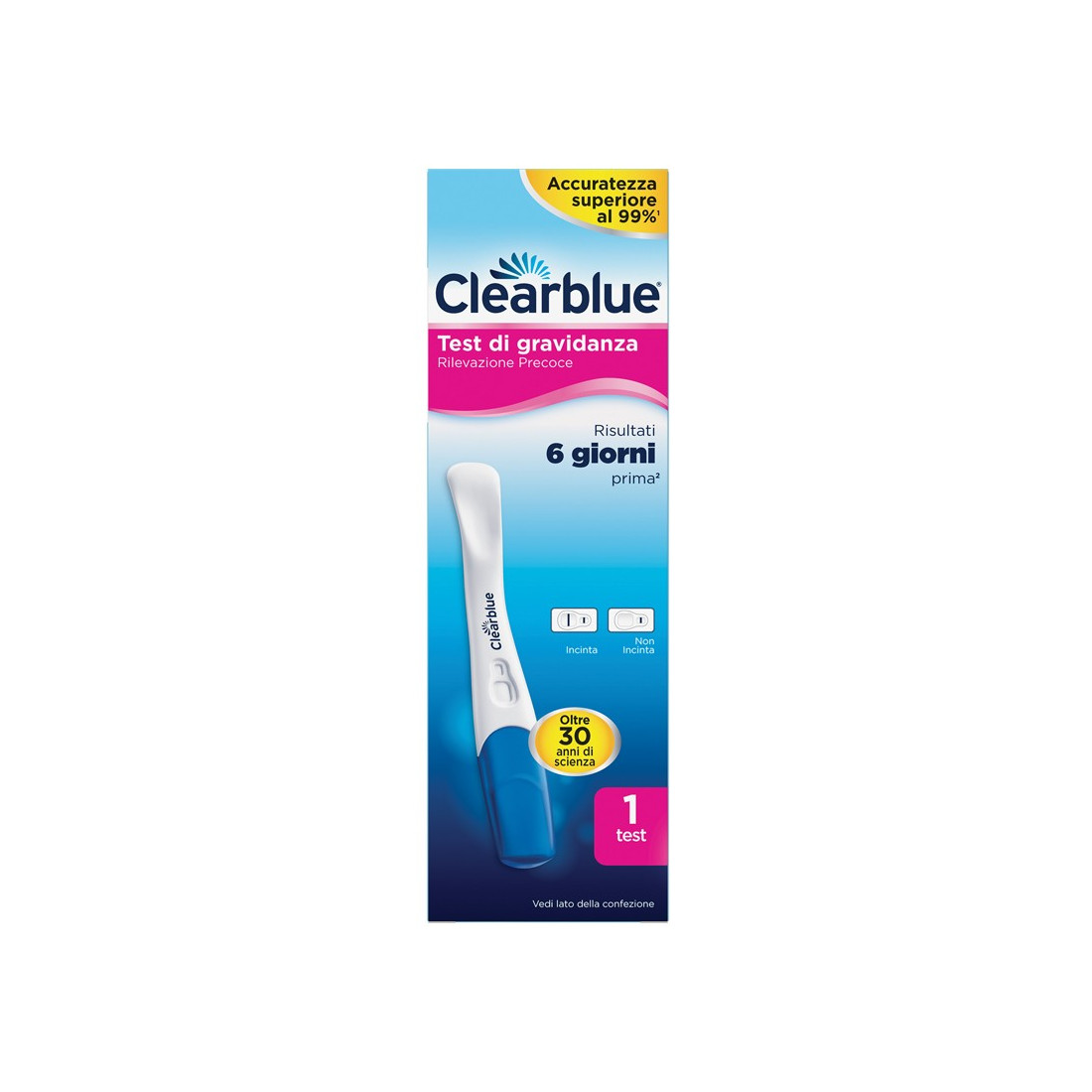 CLEARBLUE TEST GRAV EARLY 1T