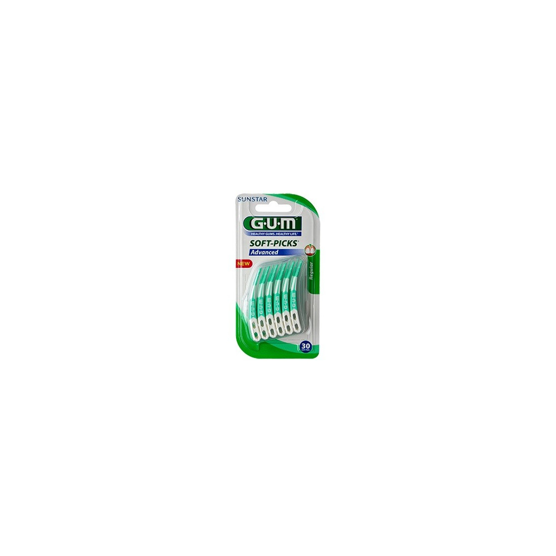 GUM SOFTPICKS ADV SCOV L 30PZ