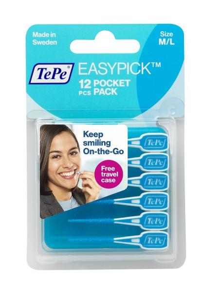 TEPE EASYPICK M/L BLU 12PZ