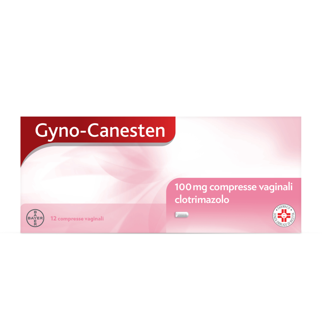 GYNOCANESTEN 12CPR VAG 100MG