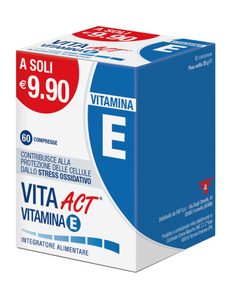 VITA ACT VITAMINA E 60CPR