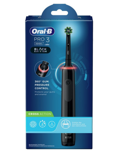 ORALB PRO3 BLACK CROSSACTION