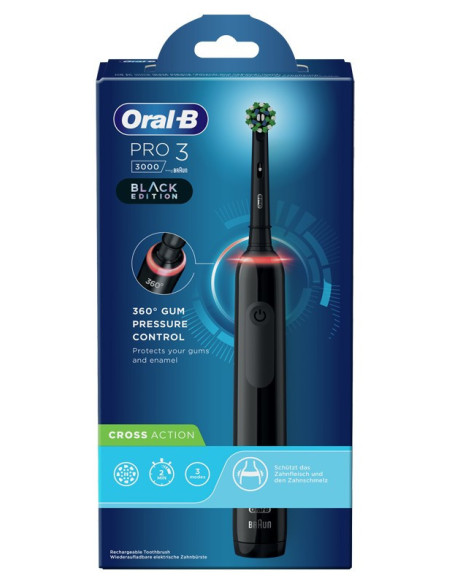 ORALB PRO3 BLACK CROSSACTION