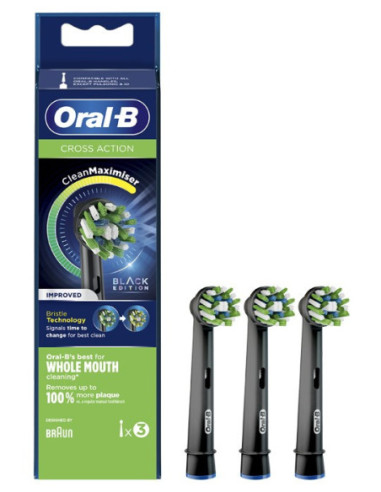 ORALB PW REF EB50 CROSS BLK 3P