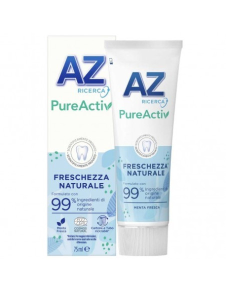 AZ DENTIFRICIO PUREACTIVE FRESCHEZZA NATURALE 75ML