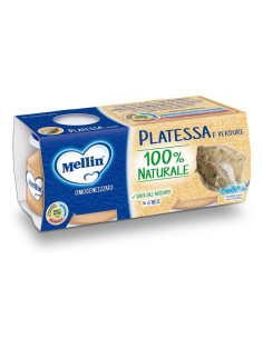 MELLIN OMOG PLATESSA 4X80G