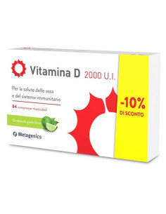VITAMINA D2000UI 84CPR PRO-10%