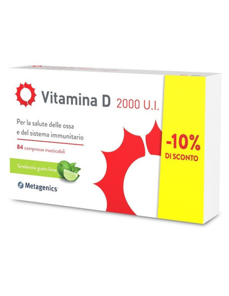 VITAMINA D2000UI 84CPR PRO-10%