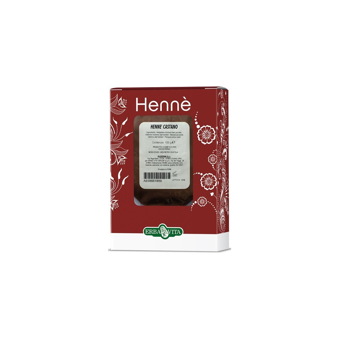 HENNE COLOR CAP BROWN 100G