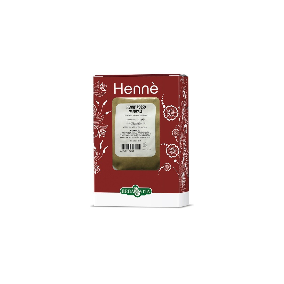 HENNE COLOR CAP RO NAT 100G